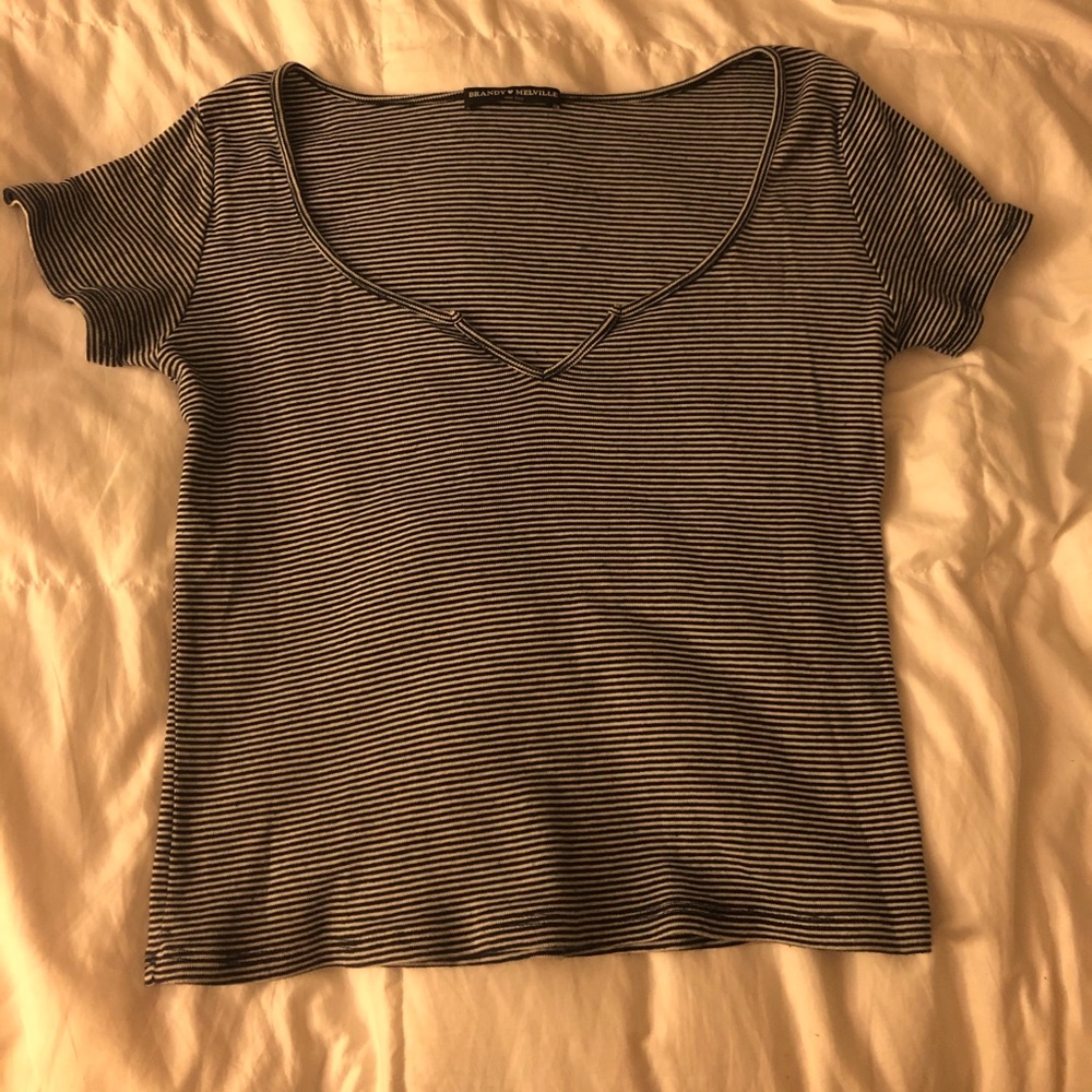 brandy melville striped top